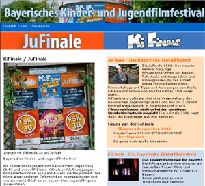 JuFinale 2005: Portal fr kinder- und Jugendfilmfestival